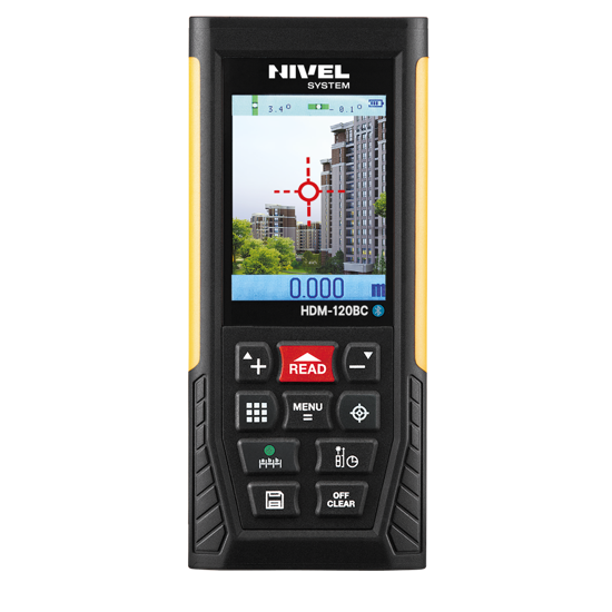Obrázek Laserový dálkoměr NIVELSYSTEM HDM120BC- dosah 120m kamera , USB , Bluetooth