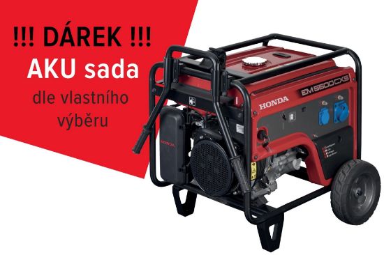 Obrázek EM 5500 - odhlučněná , elektrostart , AVR,podvozek