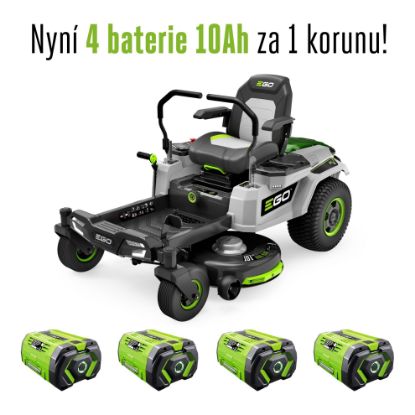 Obrázek AKU zahradní rider s nulovým poloměrem zatáčení EGO Z6, ZT4201E-L