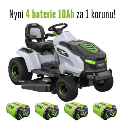 Obrázek AKU zahradní traktor TR4201E s výhozem do strany